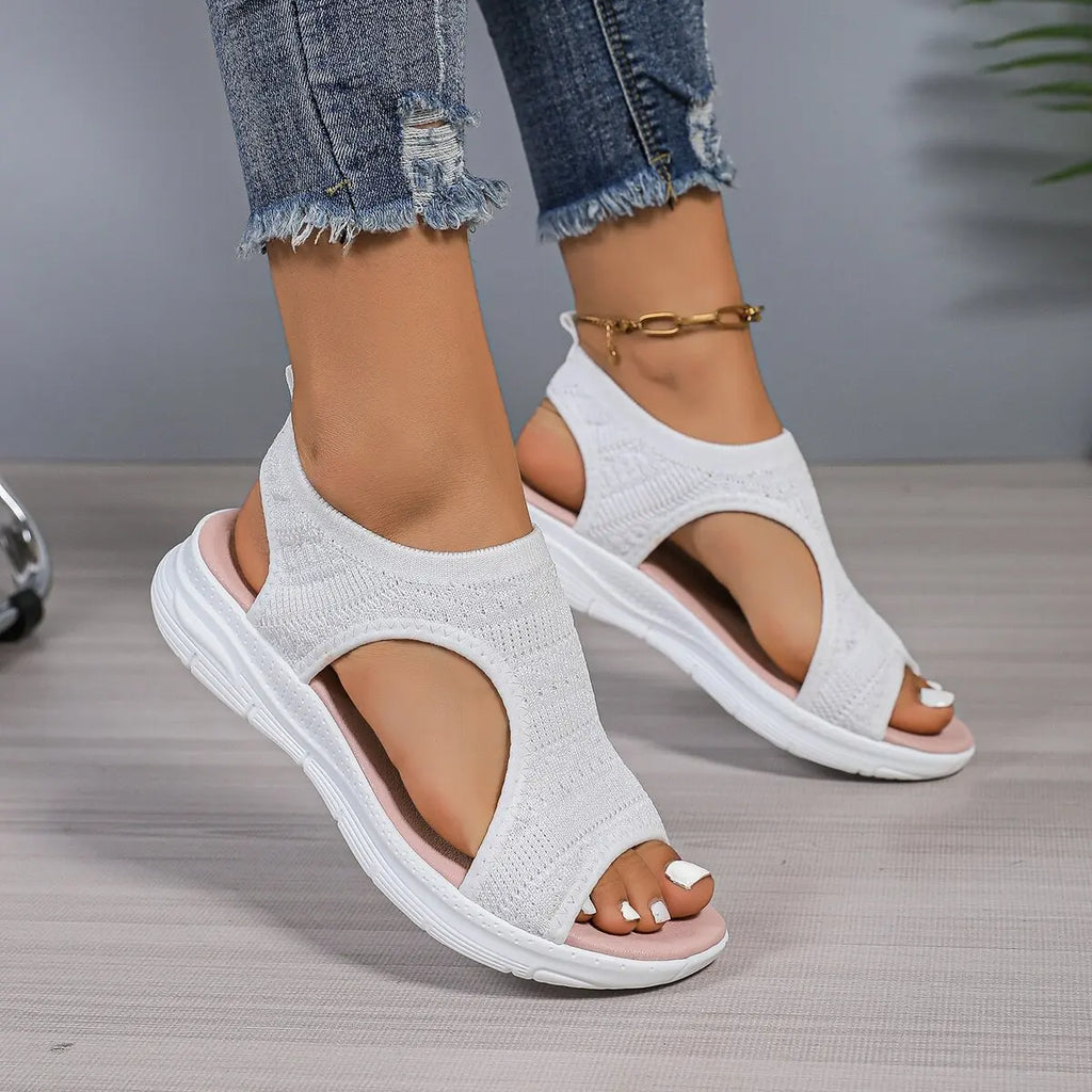 Women's Shoes Summer 2025 Comfort Casual Sport Sandals Women Beach Wedge Sandals Women Platform  Roman Sandals