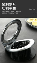 Kitchen Tools Zinc Alloy Egg Slicers Cutters Eggs Divider Splitter    Strawberry Cutter  Accessories