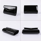 Lady PU Evening bag Patent leather Hand bag flash contracted bag in Europe and the party bag Purse