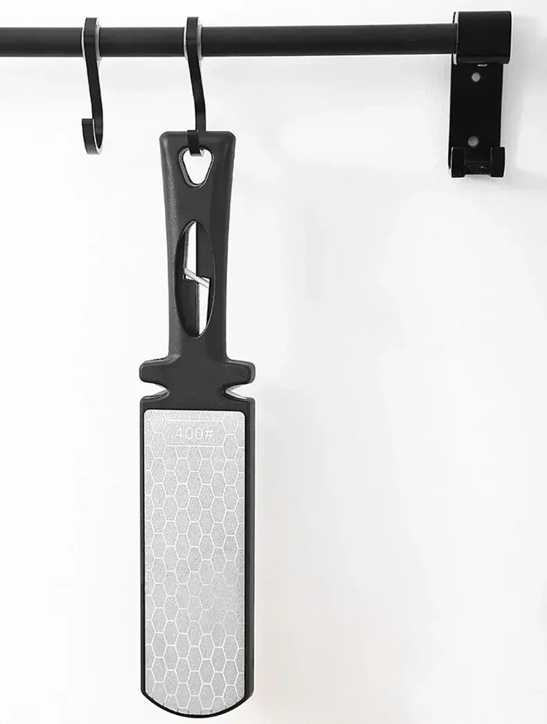 5 in1 Knife Sharpener Diamond Bars 400/1000 Multi-Tool Kitchen Knives Tungsten Steel Ceramic Grinding Double-Sided Whetstone