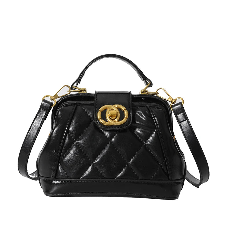 Elegant Ladies Tote Bag Luxury Leather Designer Crossbody Shoulder Handbags Women's Stylish Durable Casual Fashion Purse