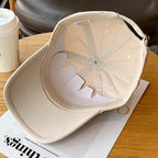 JK Korean Letters Embroidered Baseball Cap For Men Women Hip Hop Dad Trucker Visors Hat Casual Sports Running Cap Streetwear