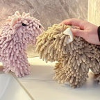 Cute Puppy Shaped Hand Towel Is An Ideal Choice for Wall Mounted Kitchen and Bathroom Use, Bathroom Towel