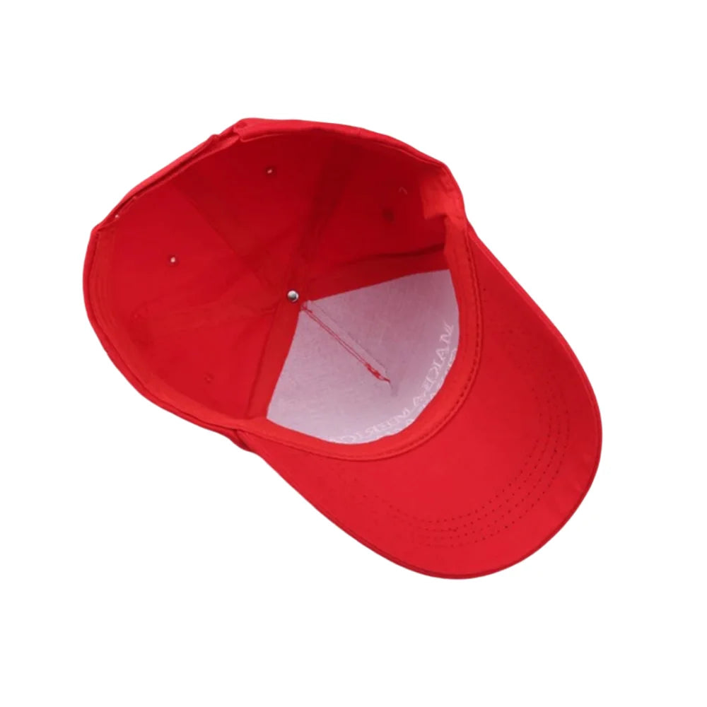 New Style Makes America Great Again Baseball Cap Solid Color Embroidered Sunshade and Sun Protection Cap Wholesale