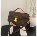 Trendy Women's Crossbody Purse - Designer Leather Shoulder Handbag Tote Bag Stylish Casual Daily Accessory