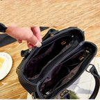 PU Leather Ladies HandBags Women Vintage Purse Plush Tassel Messenger Bags Tote Boston Shoulder Crossbody Bag Large Capacity