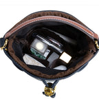 Lady Purse Organizer Insert Drawstring Bag for Bucket Bag Women Large Capacity Tote Crossbody Shoulder Bag Nylon Inner Bag