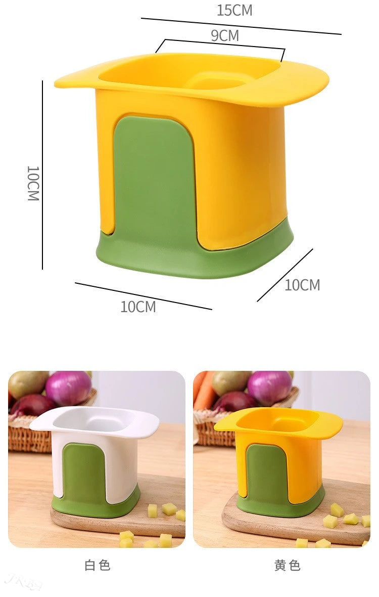 1pc Multi-functional Vegetable Shredder Chip Knife Household Garlic Press Onion Dicer Cucumber Potato Slicer Kitchen Tools