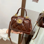 Elegant Ladies Tote Bag Luxury Leather Designer Crossbody Shoulder Handbags Women's Stylish Durable Casual Fashion Purse