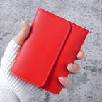 Simple And Short Lady Purse Student Ticket Holder Multi-function Card Bag