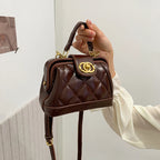 Elegant Ladies Tote Bag Luxury Leather Designer Crossbody Shoulder Handbags Women's Stylish Durable Casual Fashion Purse