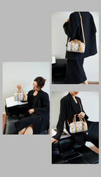 Luxury Best Superstar Show Commuter Bag Elegant Tote Purse Shopper For Business Women With Leather Material