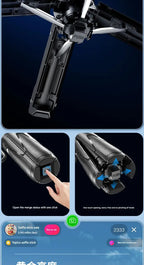 Upgraded Multi-Function Foldable Magnetic Phone Holder Selfie Stick, DSLR-Style Rotation Tripod Portable Remote ControlUpgraded