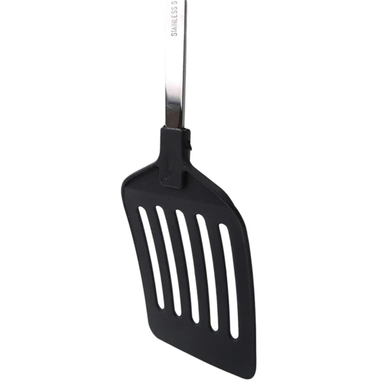 Stainless Steel Turners Kitchen Tools  Nylon Handle  Spatula  Fried Shovel Egg Fish Frying  Pan  Scoop  Spatula  Cooking  Tool