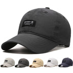 Caps For Men Breathable Sunshade Sunscreen Waterproof Quick-Dry Baseball Cap Male Outdoor Sports Running Light Thin Hat Fishing