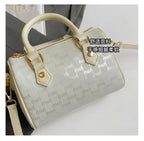 New Trendy Crossbody Purse For Women Luxury Leather Women's Chain Shoulder Bag Ladies Zipper Handbag With Chain Detail