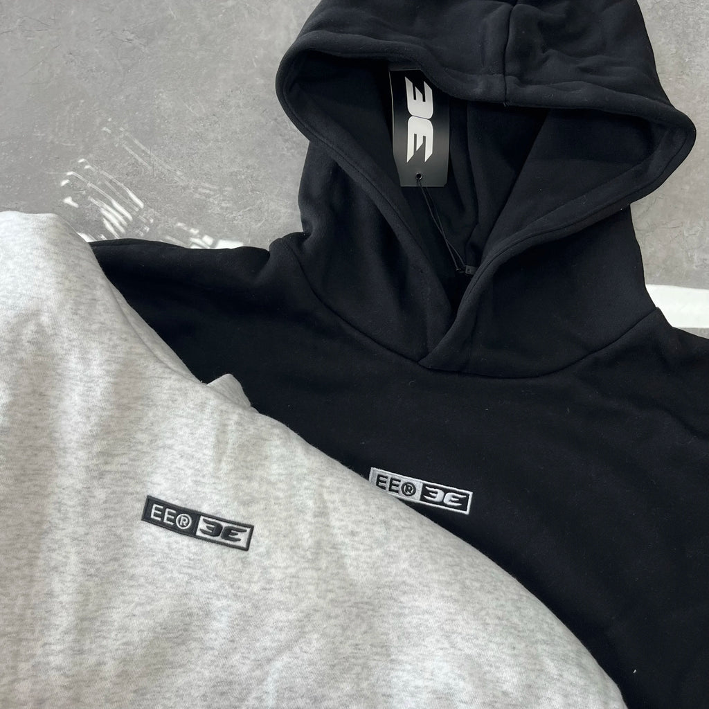 Elite Eleven Double Embroidered Milk Velvet Hoodie Couple Sle Loose Fit Long Sve Cotton Polyester Blend Hoodie