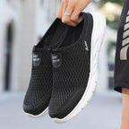 Men Half Slippers Summer Shoes Mens Sandals Breathable Mesh Outdoor Casual Walking Man Shoe Large Flat Lightweight Male Slippers