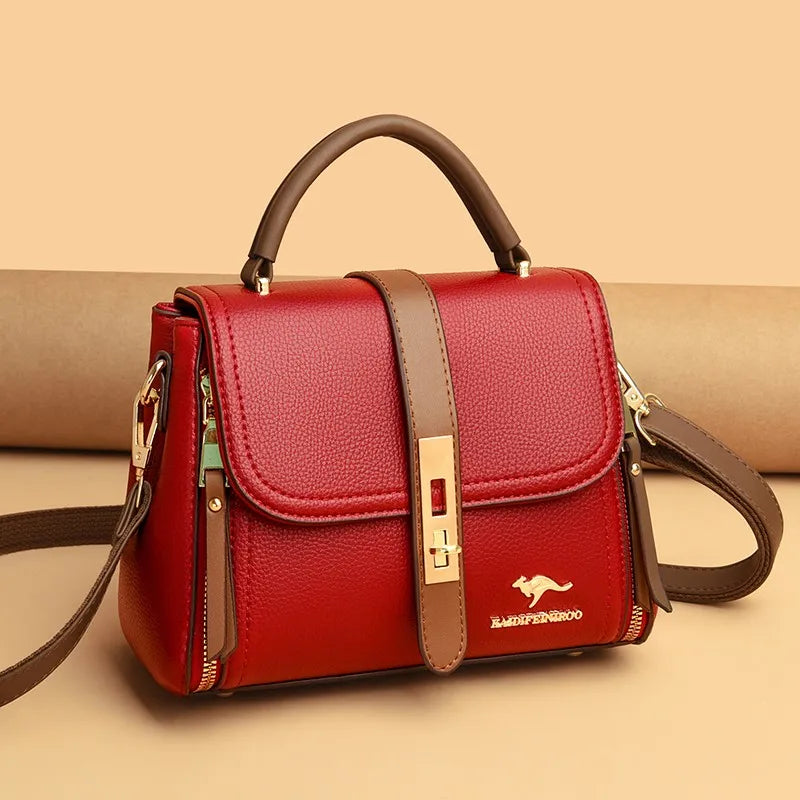 New Stylish Handbags Lady Casual Hand Bags Lady Design Shoulder Purses for Ladies