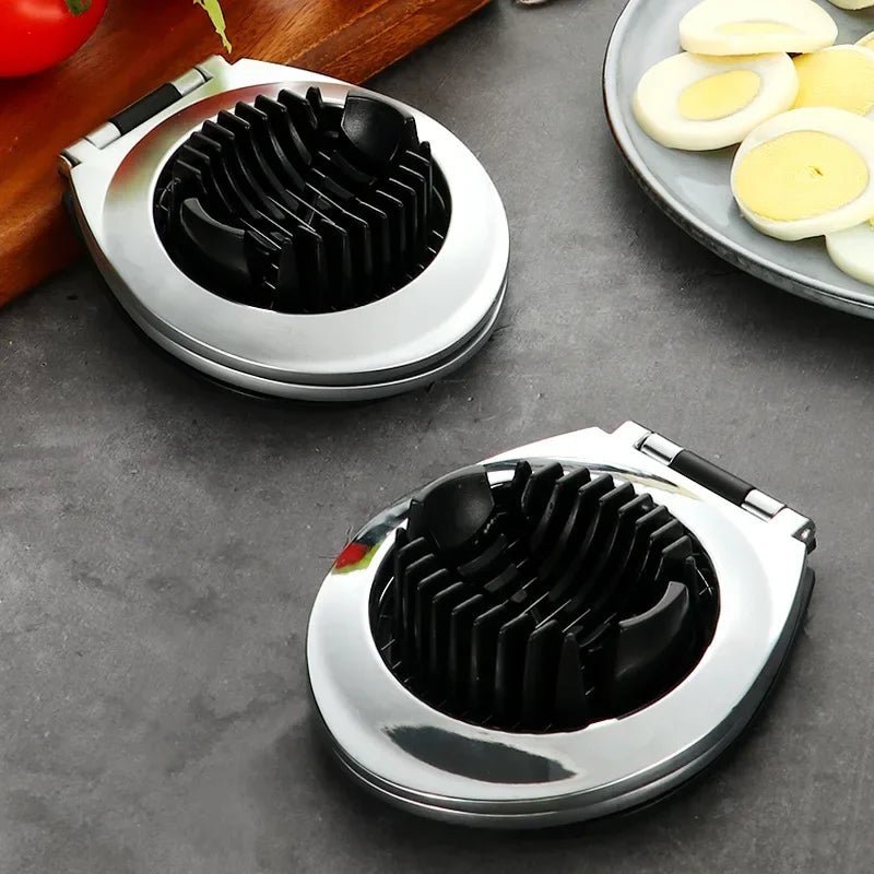 Kitchen Tools Zinc Alloy Egg Slicers Cutters Eggs Divider Splitter    Strawberry Cutter  Accessories