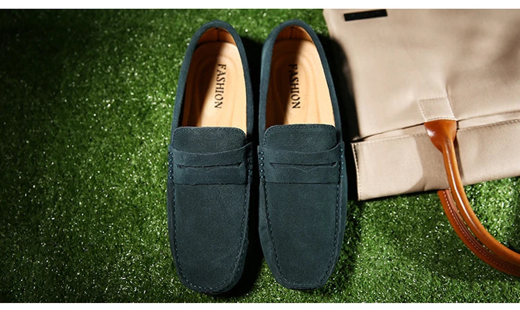 Shoes Men Casual Shoes Fashion Men Shoes Genuine Leather Men Loafers Moccasins Slip on Men Flats Male Driving Shoes