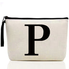 Ladies Makeup Bag Letter Print pattern Classic Coin Purse Organizer Bag Pouches for Travel Bags Pouch Women Storage Cosmetic Bag