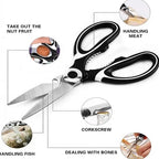 Multifunction Stainless Steel Kitchen Tools Strong Home Vegetable Chopping Chicken Bone Fish Food Scissors Multi-Purpose Tool