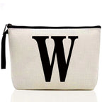 Ladies Makeup Bag Letter Print pattern Classic Coin Purse Organizer Bag Pouches for Travel Bags Pouch Women Storage Cosmetic Bag