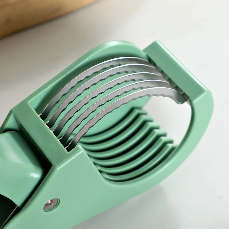 Kitchen Tools Stainless Steel Vegetable and Fruit Slicer Multi Functional Salad Slicer Salads - Must-Have  Kitchen Accessories