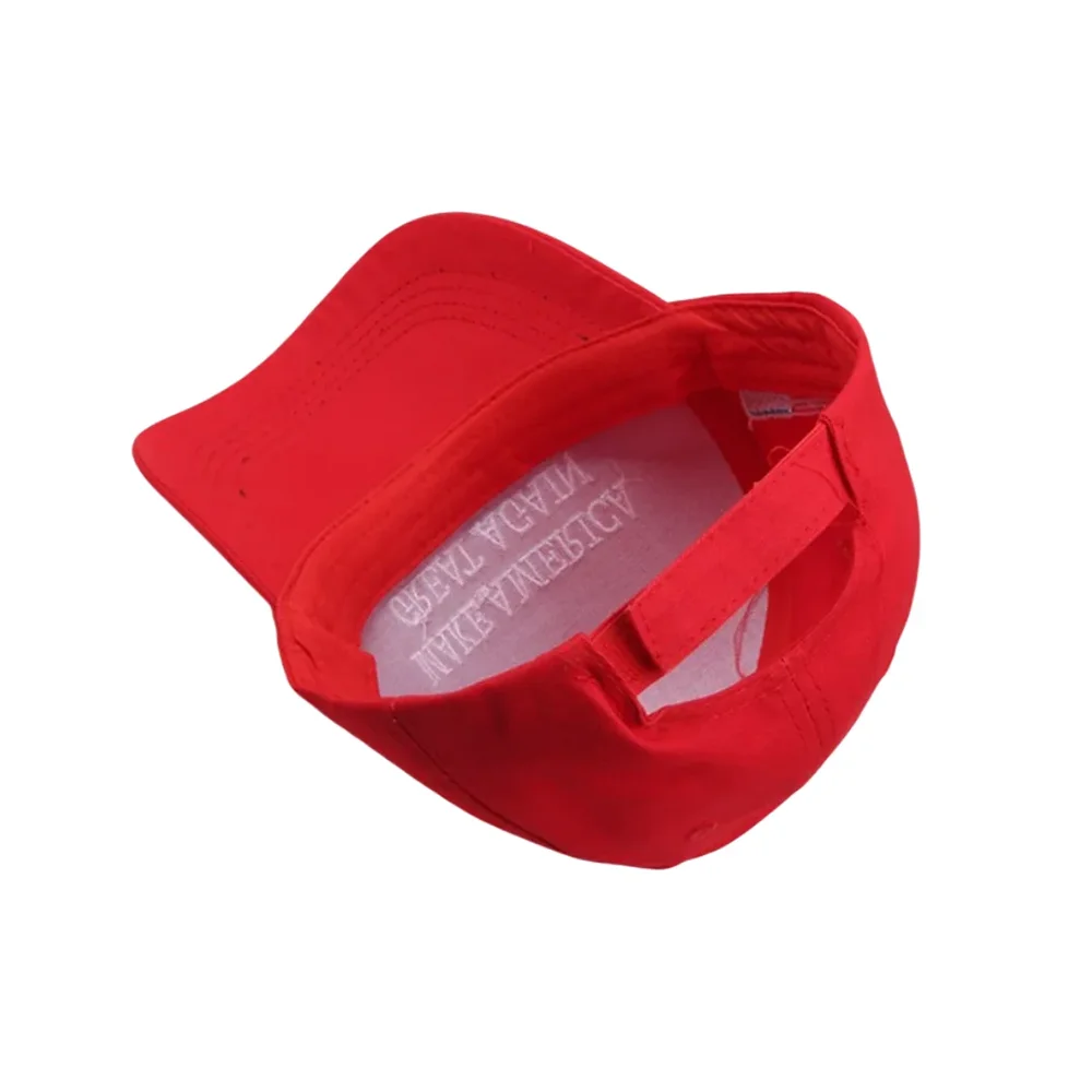 New Style Makes America Great Again Baseball Cap Solid Color Embroidered Sunshade and Sun Protection Cap Wholesale