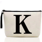 Ladies Makeup Bag Letter Print pattern Classic Coin Purse Organizer Bag Pouches for Travel Bags Pouch Women Storage Cosmetic Bag