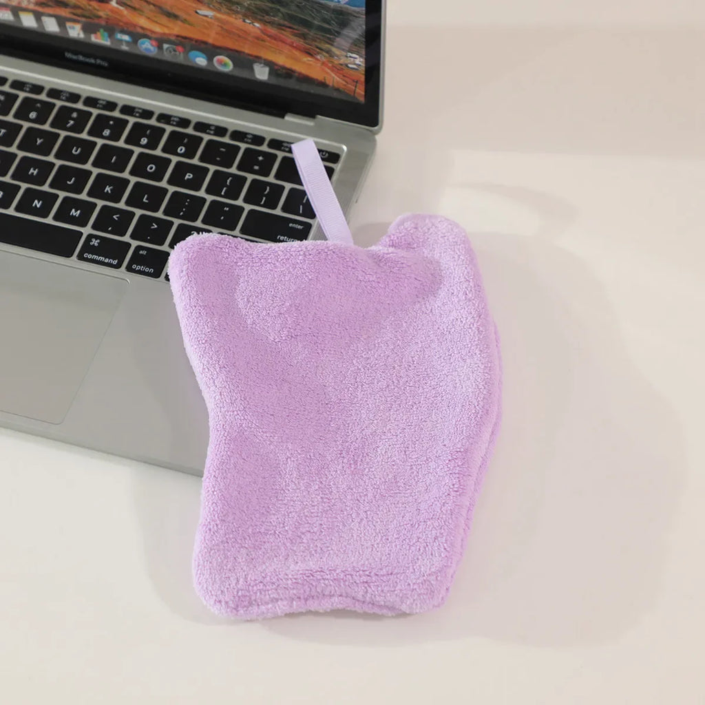 Hello Kitty Towel Kitchen Bathroom Kawaii Cinnamoroll Coral Velvet Hanging Kitchen Children's Absorbent Hand Towel Square Towel