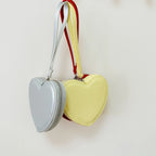 Girls Kawaii PU Leather Heart Bag Business Wallet Designer Original Brand Womens Wallets for Women Purses Clutch Bag