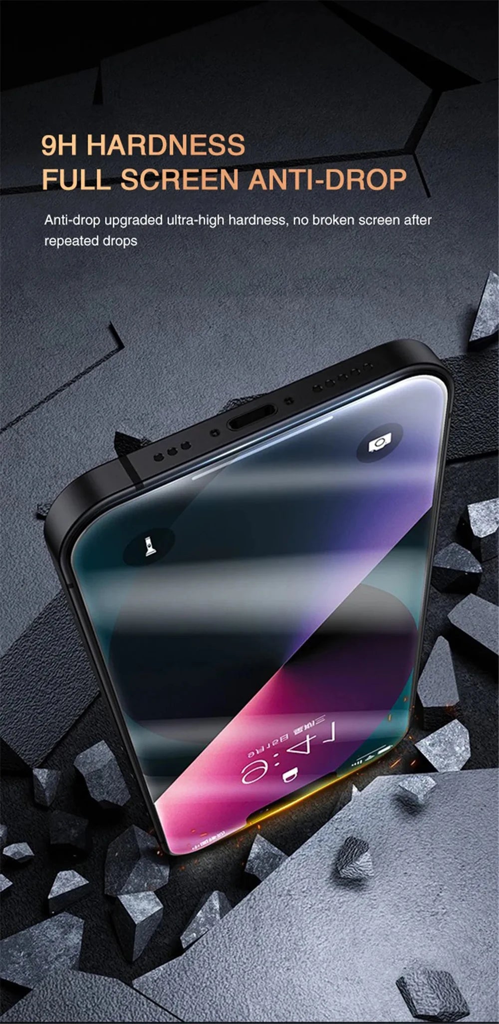 1-5Pcs Privacy Screen Protector for iPhone 17 16 15 14 13 11 12 Pro Max Mini Anti Spy Tempered Glass for iPhone 16Pro XR X Glass