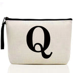 Ladies Makeup Bag Letter Print pattern Classic Coin Purse Organizer Bag Pouches for Travel Bags Pouch Women Storage Cosmetic Bag