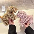 Cute Puppy Shaped Hand Towel Is An Ideal Choice for Wall Mounted Kitchen and Bathroom Use, Bathroom Towel