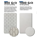 5 in1 Knife Sharpener Diamond Bars 400/1000 Multi-Tool Kitchen Knives Tungsten Steel Ceramic Grinding Double-Sided Whetstone