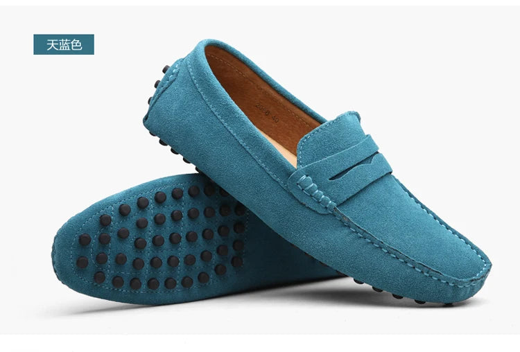 Shoes Men Casual Shoes Fashion Men Shoes Genuine Leather Men Loafers Moccasins Slip on Men Flats Male Driving Shoes