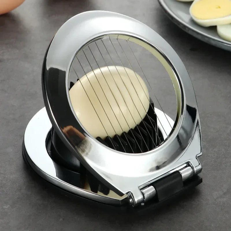 Kitchen Tools Zinc Alloy Egg Slicers Cutters Eggs Divider Splitter    Strawberry Cutter  Accessories