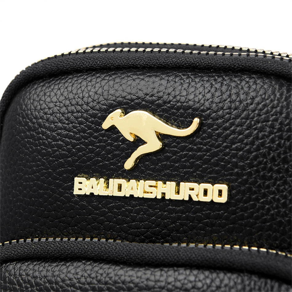 Ladies New Trendy Pu Leather Shoulder Bags Luxury Designer Simple Small Purse Handbags for Women Fashion Messenger Bags Sac