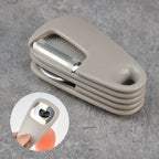 Kitchen Gadget Set 5 Pieces, Stackable Cooking Tools To Save Space, for Household Use, RV Camper Accessories (Grey)