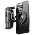 Upgraded Multi-Function Foldable Magnetic Phone Holder Selfie Stick, DSLR-Style Rotation Tripod Portable Remote ControlUpgraded