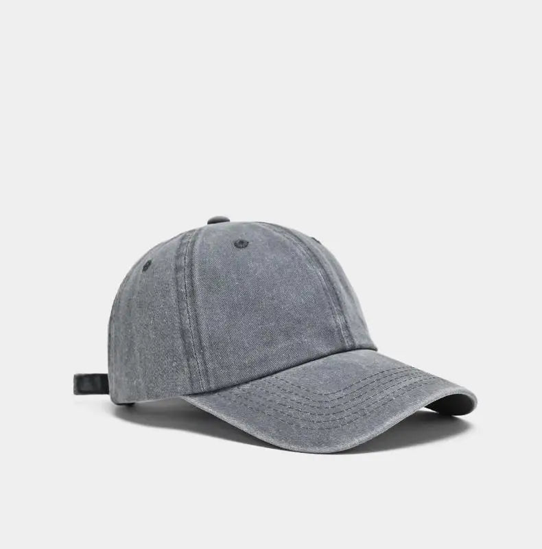 Baseball Cap Washed Cotton Men Women Snapback Hat Vintage Hip Hop Caps Solid Color Dad Hat Bone Casquette Outdoor Casual Sport