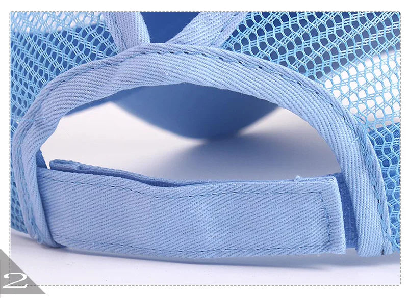 Summer Camouflage Mesh Trucker Hat Snapback Cap Chapeau Femme Fashion Messy Hair Bun Ponytail Baseball Caps for Women