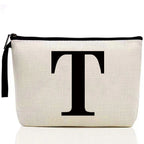 Ladies Makeup Bag Letter Print pattern Classic Coin Purse Organizer Bag Pouches for Travel Bags Pouch Women Storage Cosmetic Bag