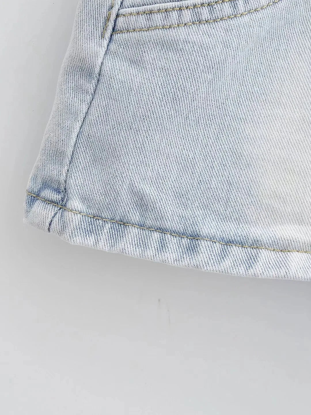 Skirts for Women Sexy Slim Solid Colour Pockets Spliced 2024 Summer Casual Femme High Waist Wrap Hip Mini Short Denim Skirt