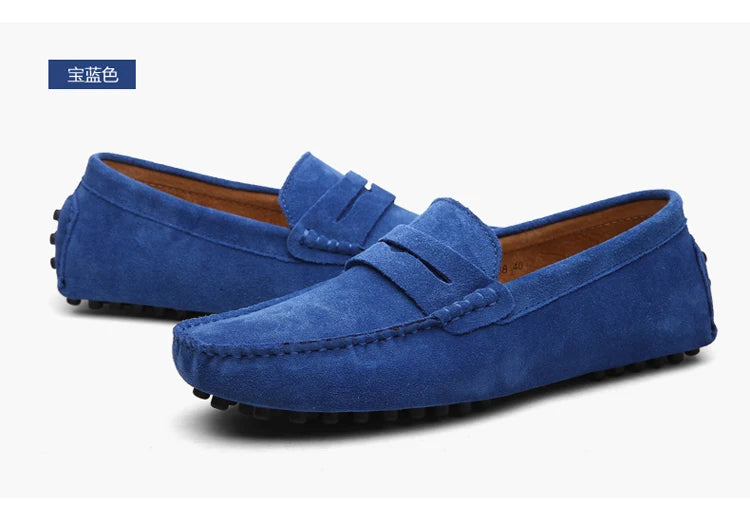 Shoes Men Casual Shoes Fashion Men Shoes Genuine Leather Men Loafers Moccasins Slip on Men Flats Male Driving Shoes