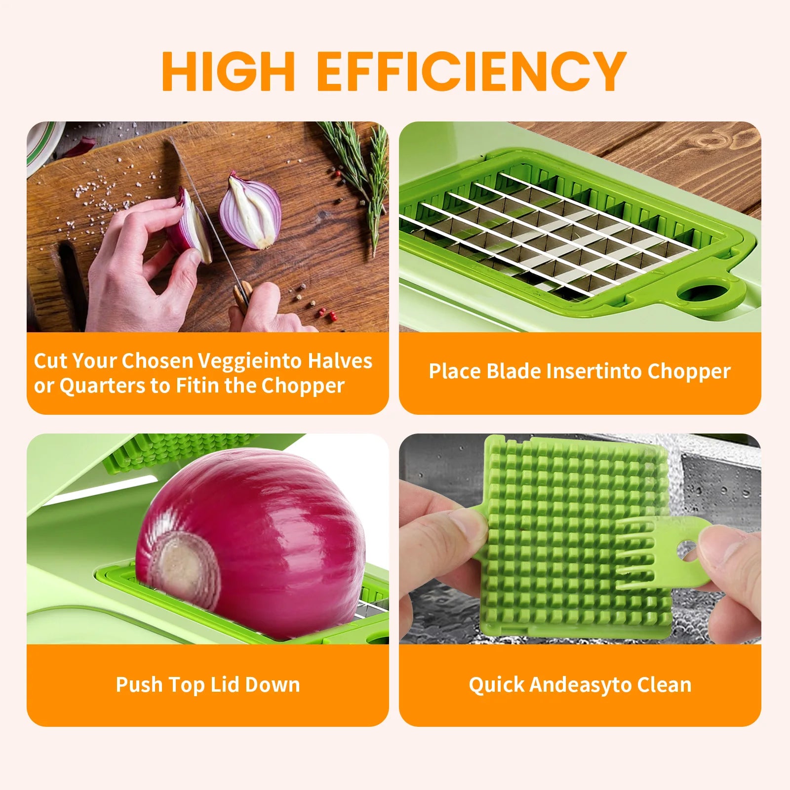 17 in 1 Multifunctional Vegetable Chopper Handle Food Grate Food Chopper Vegetable Slicer Dicer Cut Kitchen Items cocina 2024