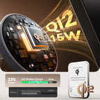 Wireless Charger Magnetic Charging Station For iPhone 16-12 Series For iWatch For AirPods 4/3/2/Pro 4-in-1 Qi2 Fast 15W