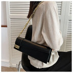 PU Leather Shoulder Bag for Women, Ladies' Purse, Rectangle, Solid, Female Handbag, High Quality, Klein Blue, Underarm, Fashion